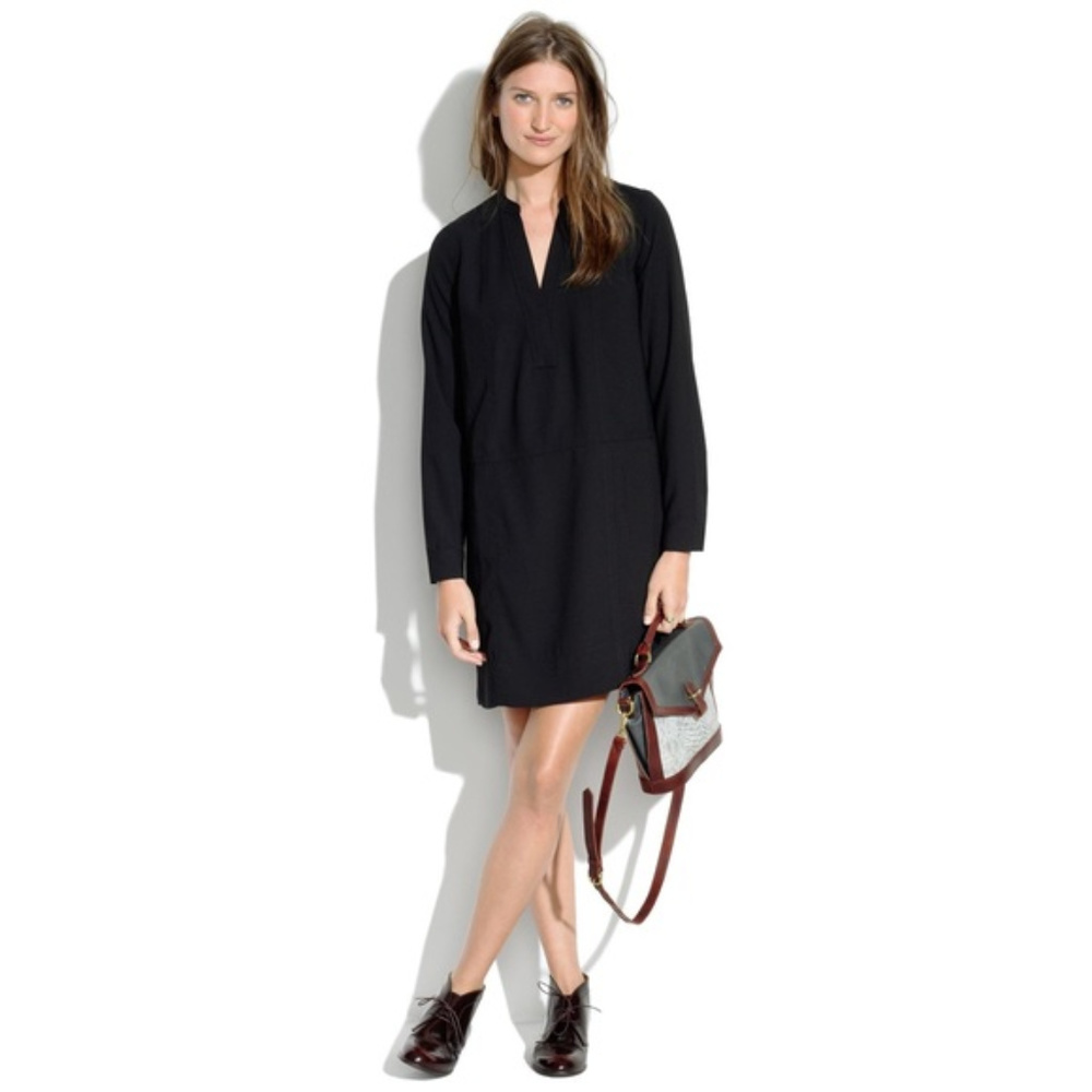 Madewell director shift dress